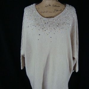 **NWOT Lane Bryant Sweater Beaded Sequin